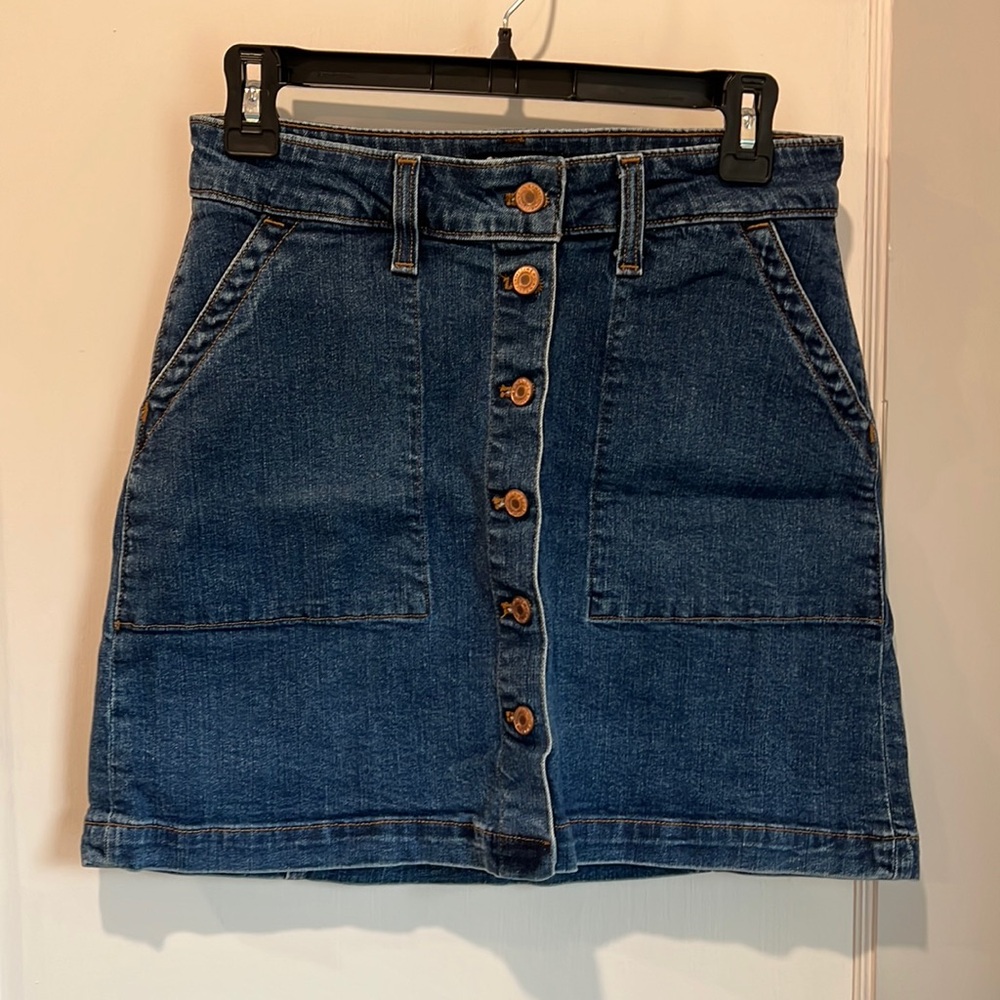 J. Crew Jean Skirt